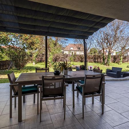 Maison Familiale Bergerac Billard Jardin Clos Exteriör bild